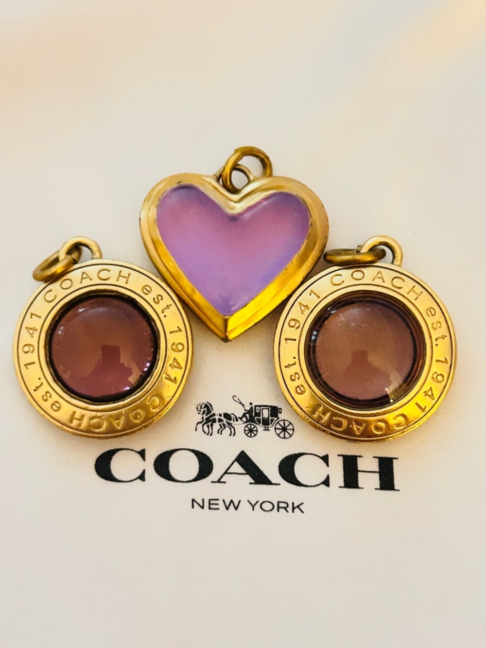 Coach Y2K 1941 Charms/ bracelet/ Necklace/ Keychain/ Bag Charm - Picture 2 of 15